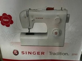 MACHINE A COUDRE, Enlèvement, Utilisé, Accessoires, Singer
