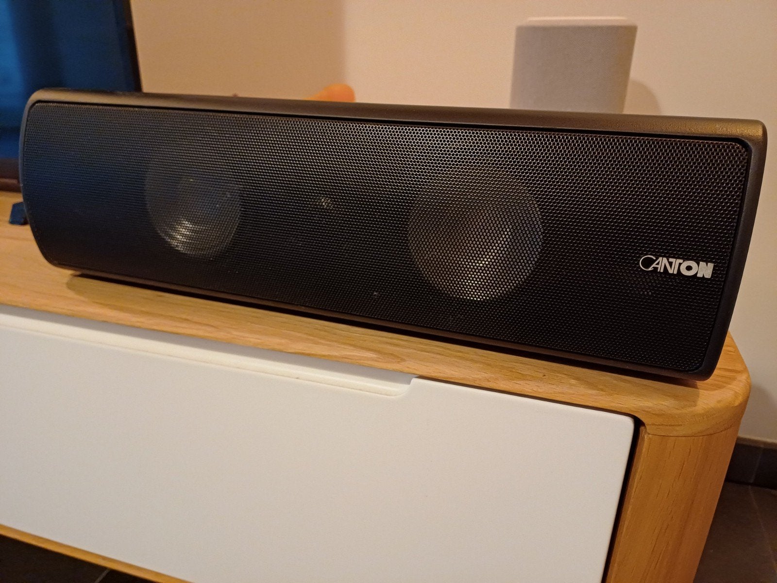 CANTON AV 700.2 center speaker, TV, Hi-fi & Vidéo, Enceintes, Enlèvement, Utilisé, Haut-parleur central, Autres marques