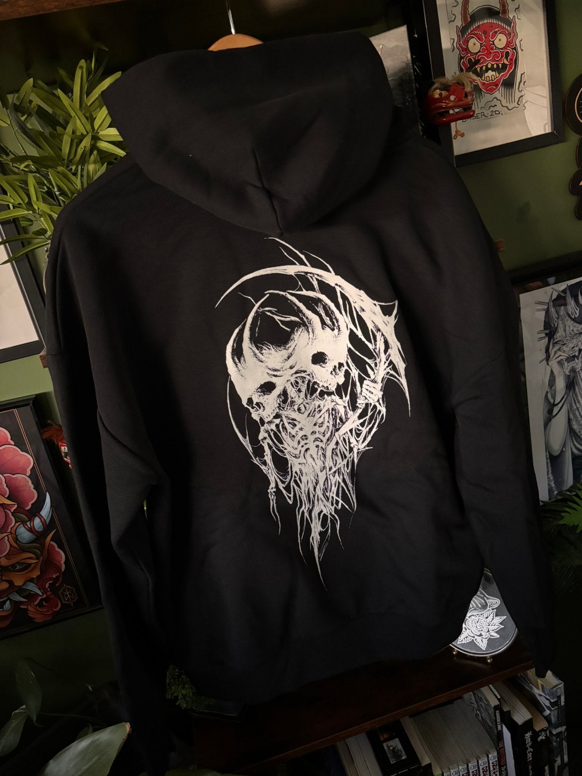 Zwarte trui met capuchon XXL, Ophalen of Verzenden, Nieuw, Overige maten, Zwart