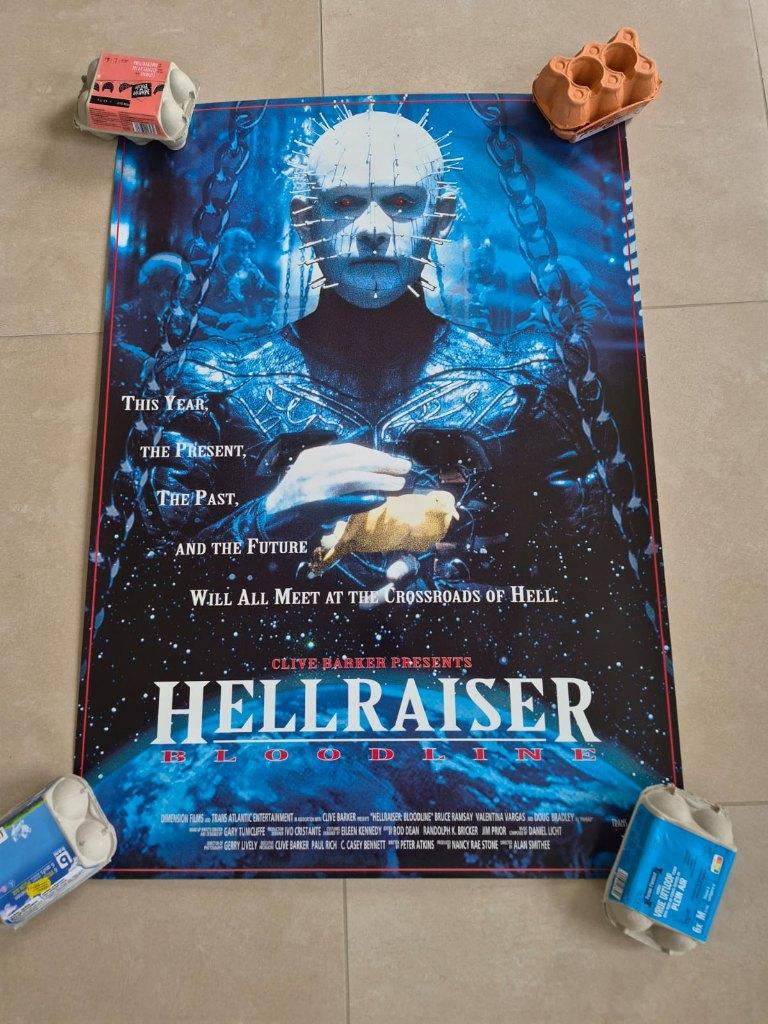 originele filmposter horrorfilm Hellraiser, Verzamelen, Posters, Ophalen of Verzenden, Zo goed als nieuw