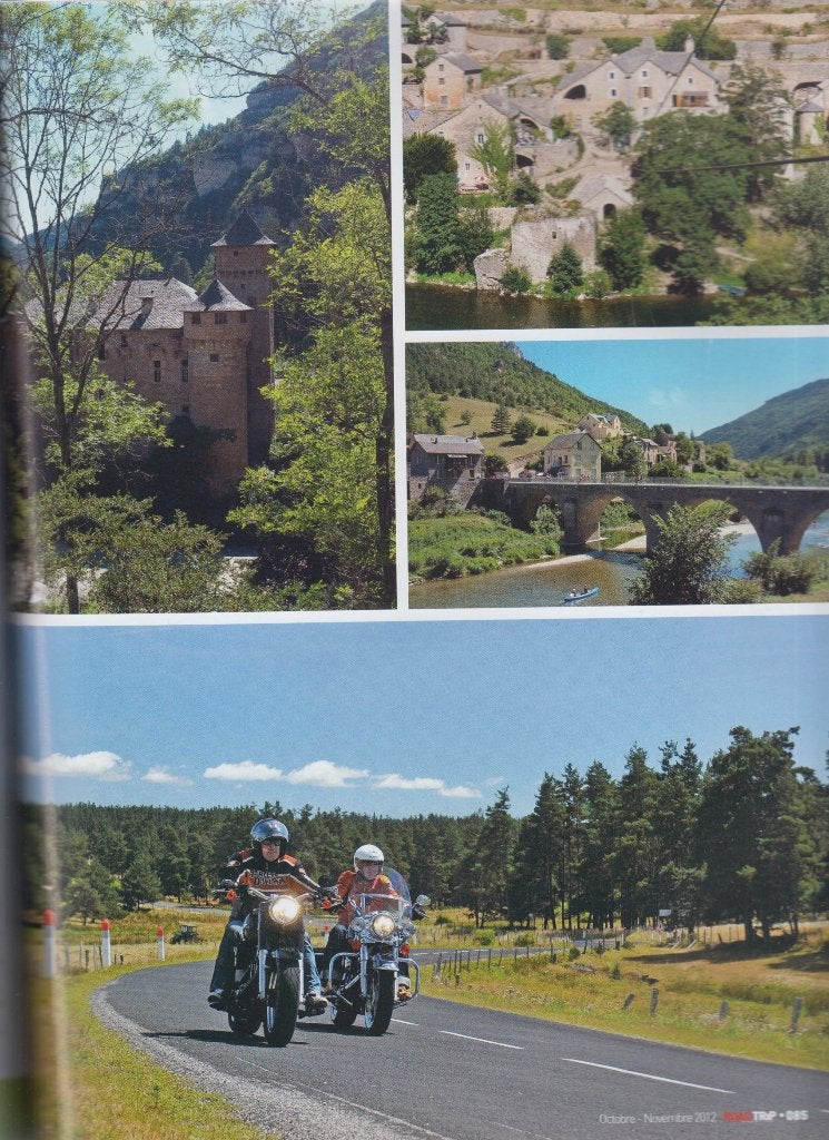 Road Trip en moto La lozère, Livres, Journaux & Revues, Utilisé, Envoi