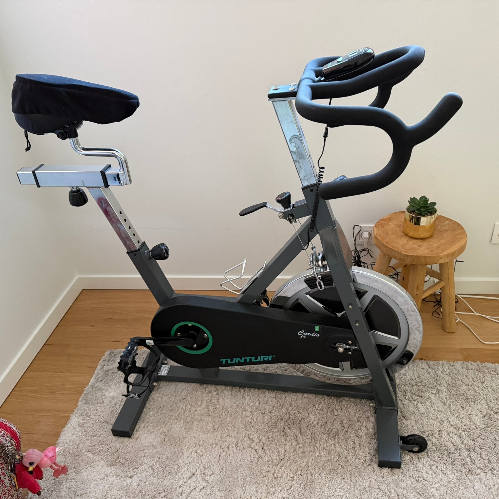 Tunturi cardio fit spinfiets, Sport en Fitness, Ophalen, Zo goed als nieuw