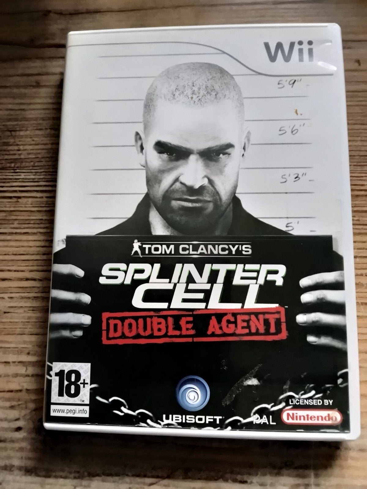 Tom Clancy's Splinter Cell Double Agent - Nintendo Wii, 1 joueur, À partir de 18 ans, Aventure et Action, Comme neuf
