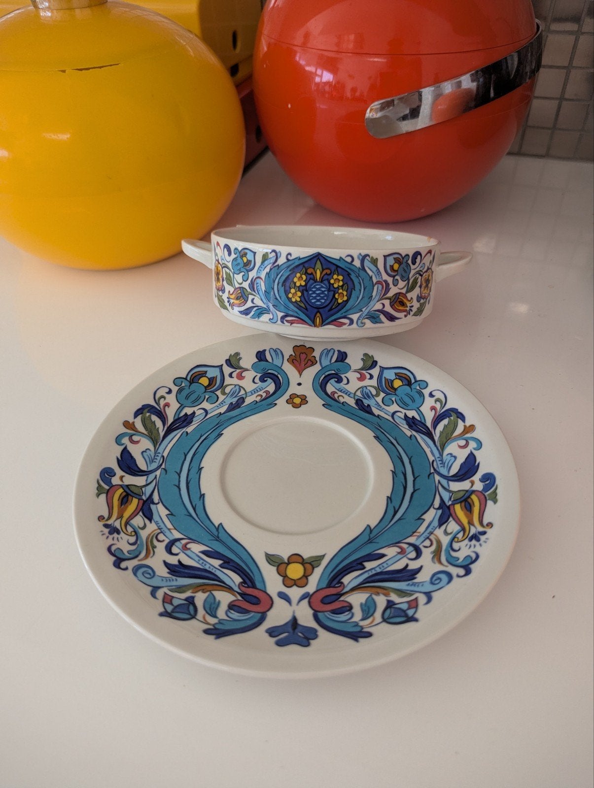 lot Villeroy& boch Izmir vintage, Enlèvement ou Envoi