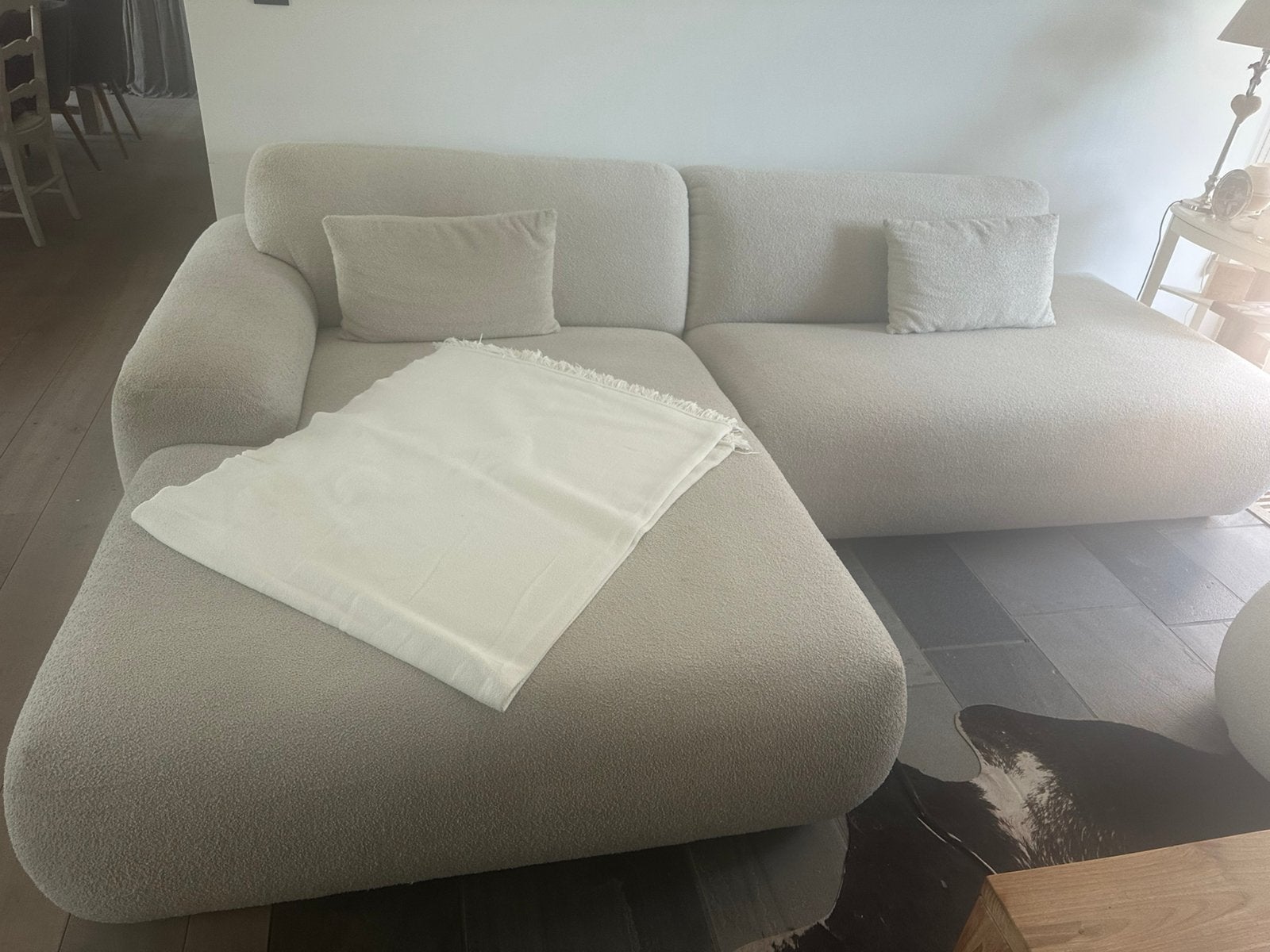 Zetel 2,5 zit + Chaise Longue, Maison & Meubles, Canapés | Sofas & Chaises Longues, 150 cm ou plus, 300 cm ou plus, Quatre personnes ou plus