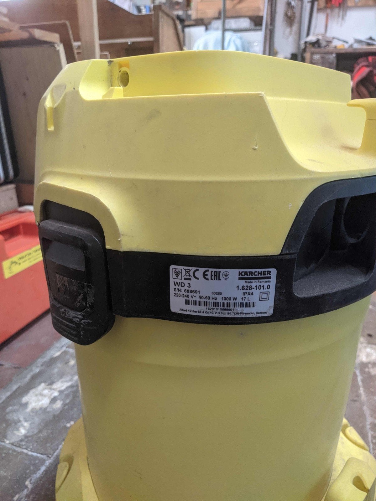 aspirateur karcher wd3, Electroménager, Enlèvement ou Envoi