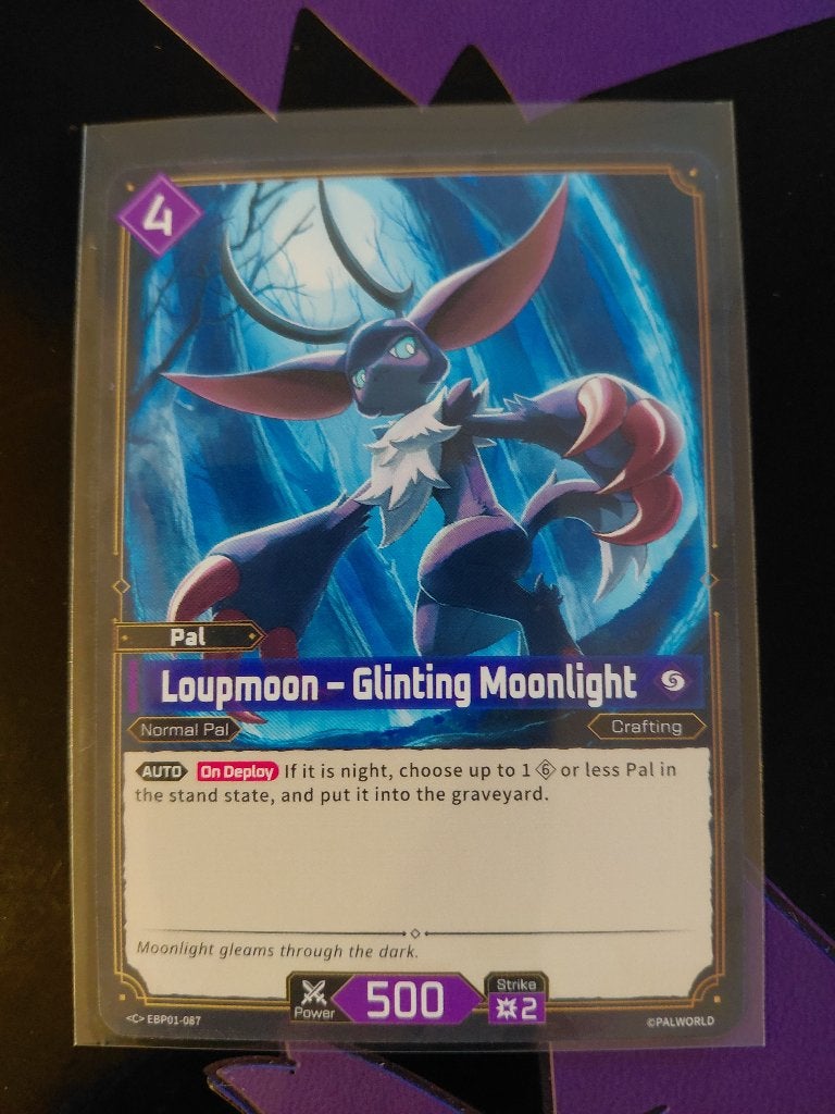 Palworld: Loupmoon – <C> EBP01-087 (PRISTINE), Ophalen of Verzenden, Nieuw, Speelkaart(en)
