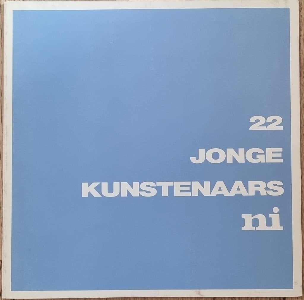 22 jonge kunstenaars - Galerie Nouvelles Images - 1986, Peinture et dessin, Enlèvement ou Envoi, Comme neuf, Ton Berends