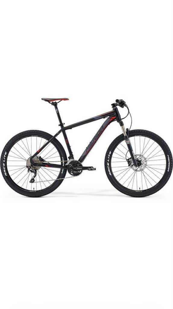 Merida BIG 7 mat zwart, Ophalen, Zo goed als nieuw, 15 tot 20 versnellingen, 26 inch