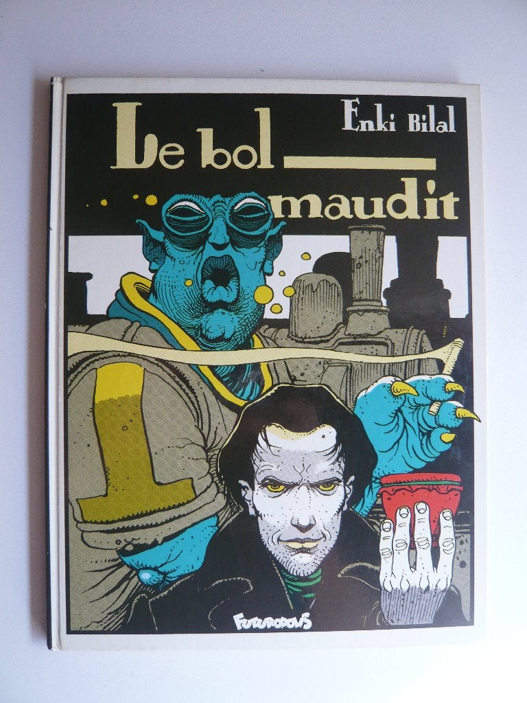 Bd LE BOL MAUDIT (REED 1987 tbe) de BILAL, Gelezen, Eén stripboek, Ophalen of Verzenden, "BILAL"
