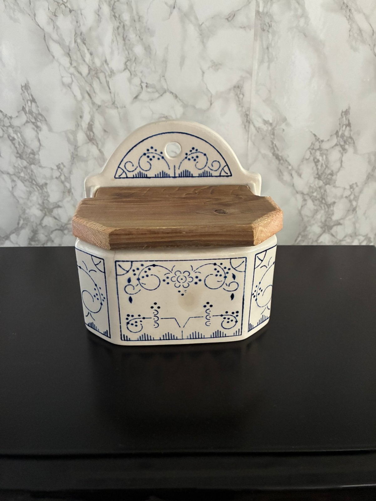 Boch zoutpot, Antiek en Kunst, Ophalen