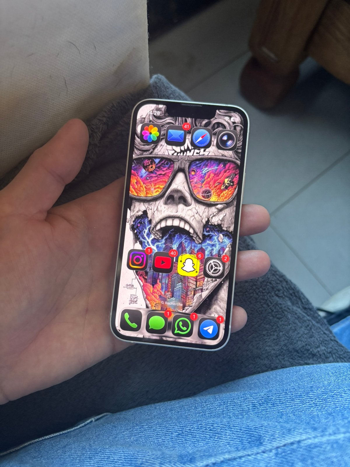 Iphone 13 mini blanc 128gb, Telecommunicatie, 128 GB, Wit, IPhone 13, Ophalen of Verzenden
