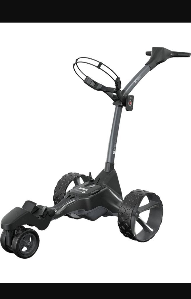 Chariot de golf électrique MOTOCADDY M7 GPS remote, Sport en Fitness, Golf, Ophalen, Zo goed als nieuw, Golfkar, Overige merken