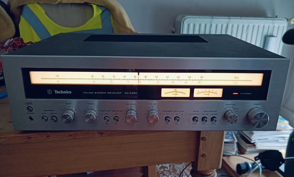 Technics SA-5460, TV, Hi-fi & Vidéo, Amplificateurs & Ampli-syntoniseurs, Utilisé, Stéréo, 60 à 120 watts, Autres marques, Enlèvement