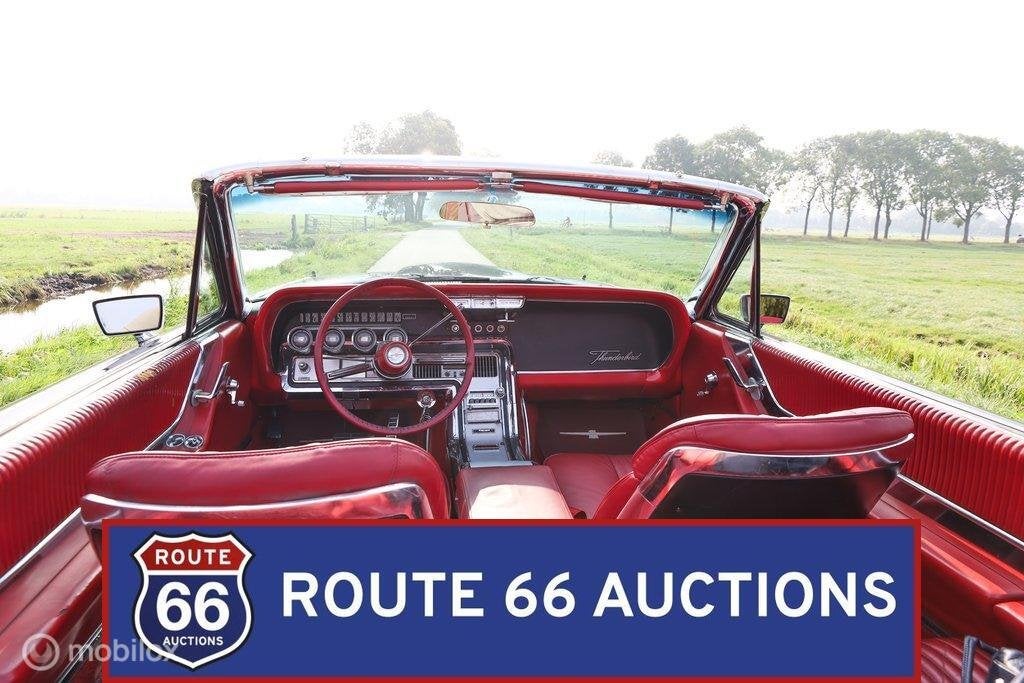 Ford Thunderbird | 1964 | Route 66 Auctions, Autos, Oldtimers & Ancêtres, Achat, Entreprise, Boîte manuelle, Autre carrosserie