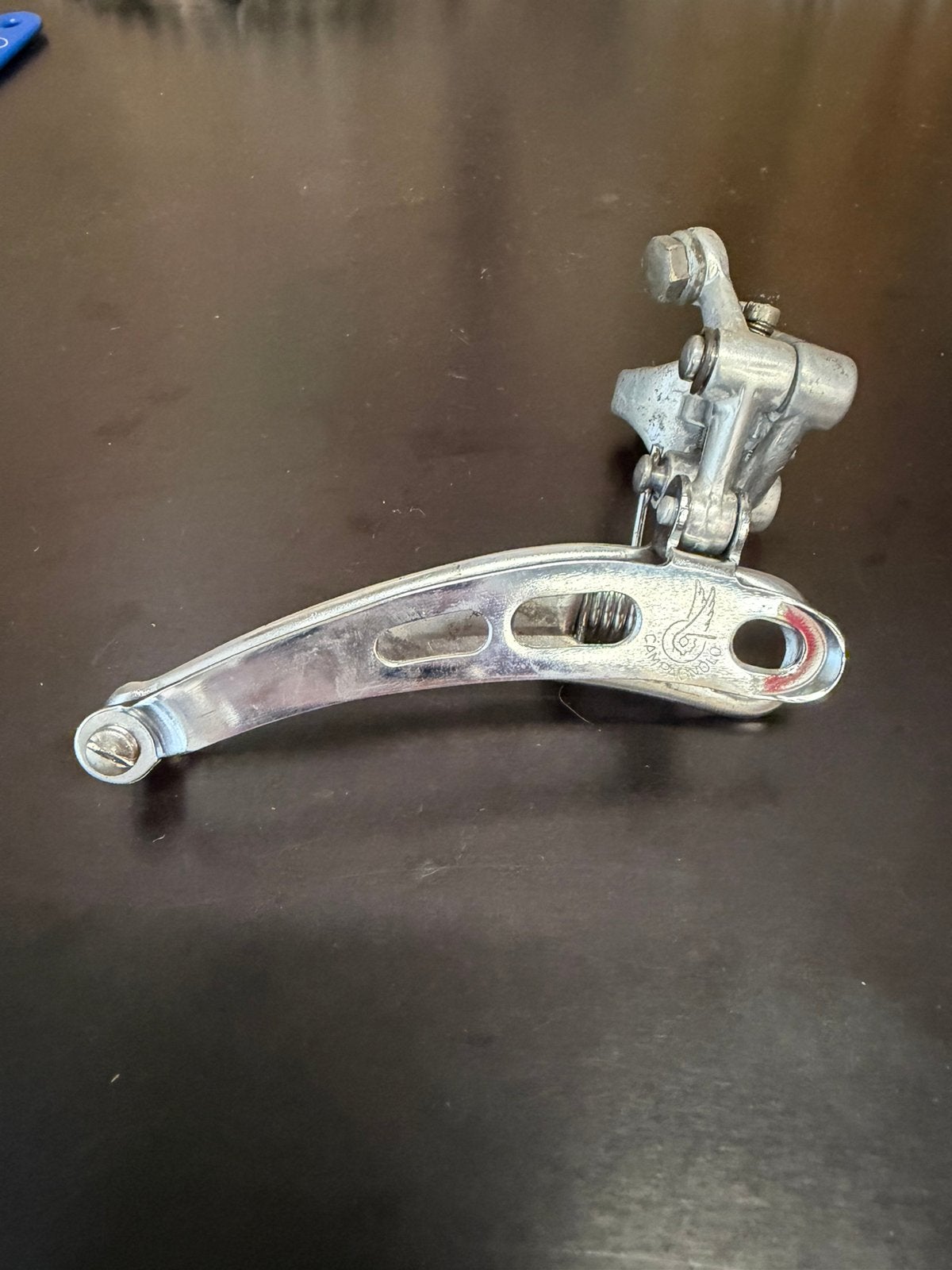 Campagnolo nuovo record voorderailleur, Ophalen