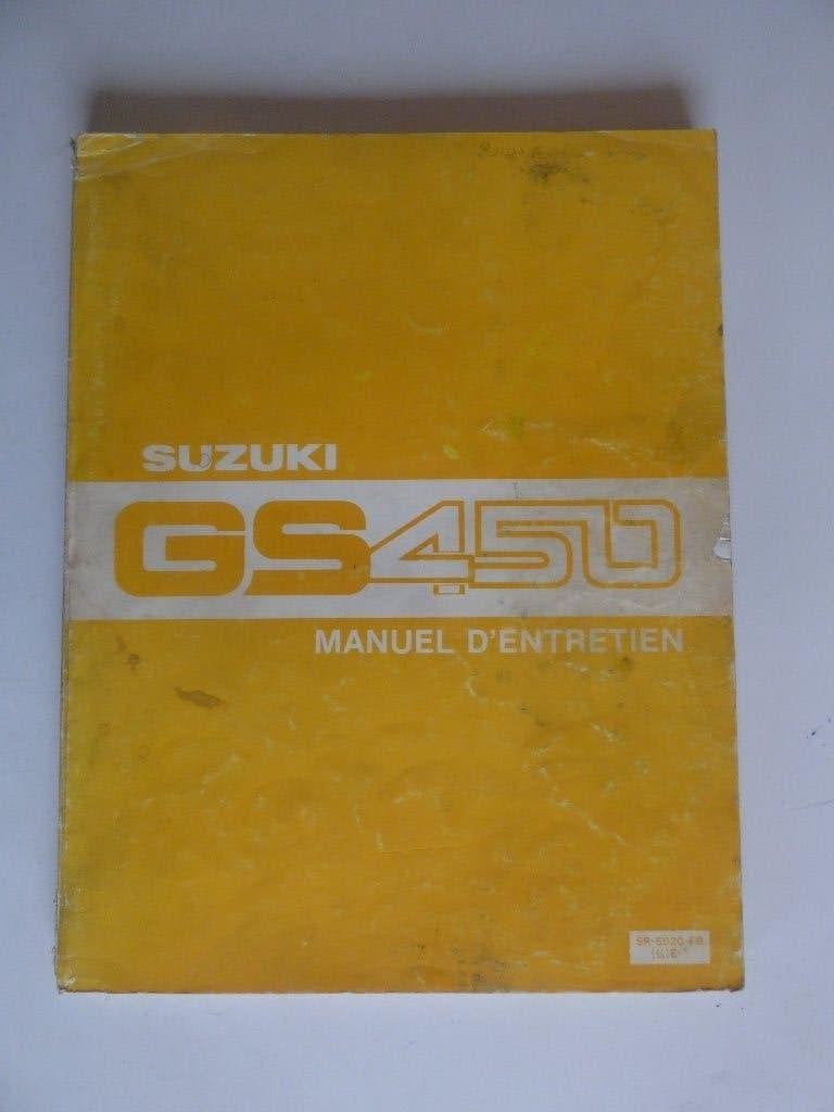 SUZUKI GS450 WERKPLAATSHANDBOEK, Motoren, Ophalen of Verzenden, Suzuki