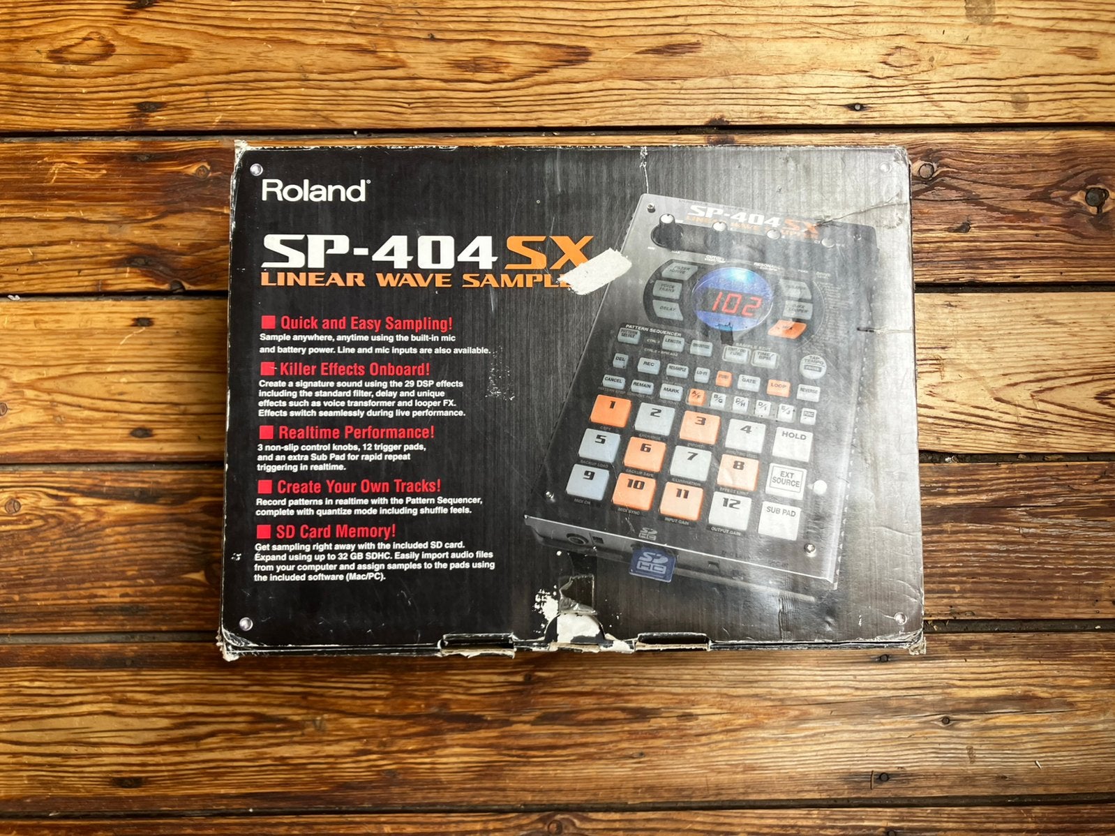 Roland SP-404SX, Muziek en Instrumenten, Samplers, Ophalen of Verzenden, Zo goed als nieuw