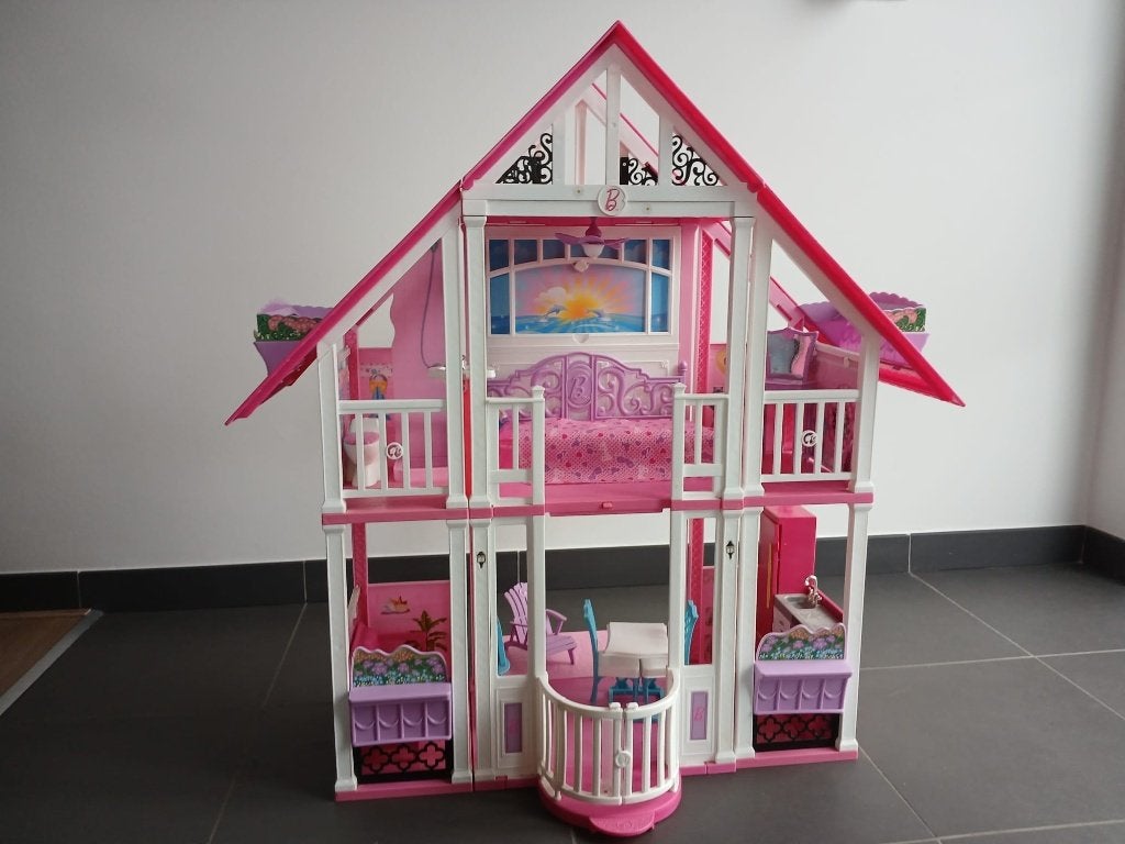 Leuk Barbiehuis, Ophalen, Gebruikt, Poppenhuis