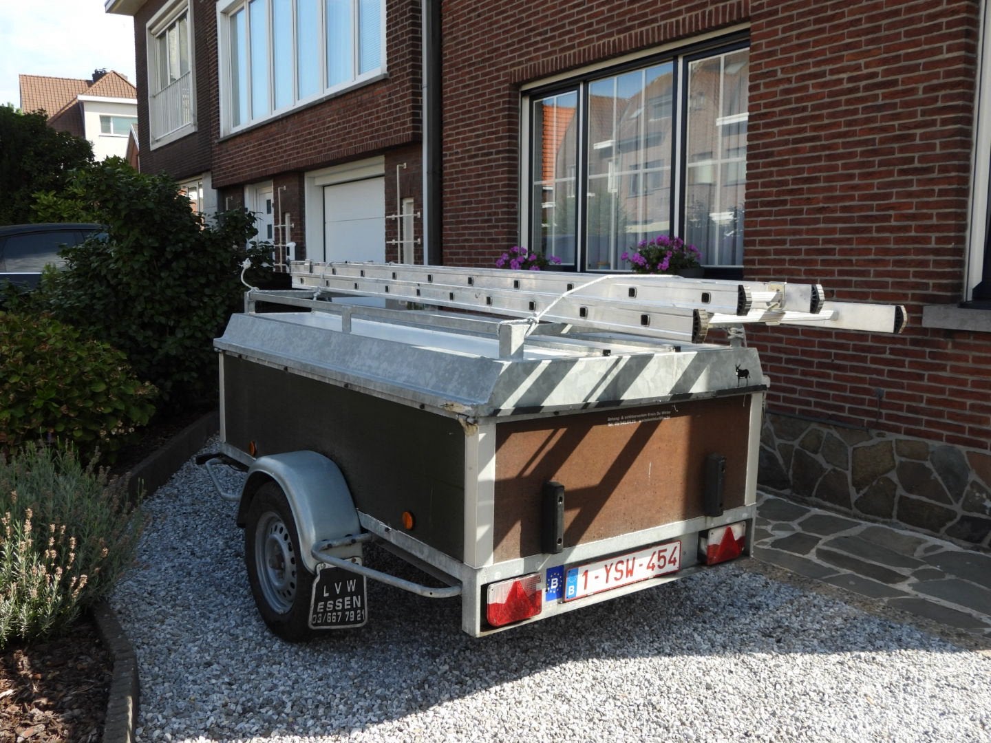 Aanhangwagen, Auto diversen, Aanhangers en Bagagewagens, Ophalen, Gebruikt