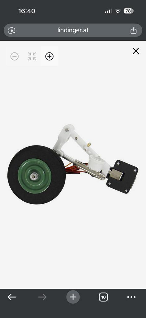Gezocht:  Linker landingsgestel YAK 130 90mm, Enlèvement, Comme neuf