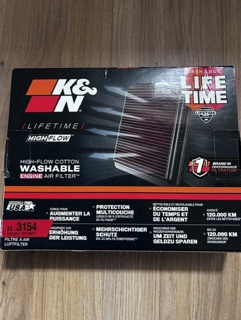 K&n filter Toyota hybride motoren twv 90€🚀🚀, Auto diversen, Auto-accessoires, Ophalen, Zo goed als nieuw