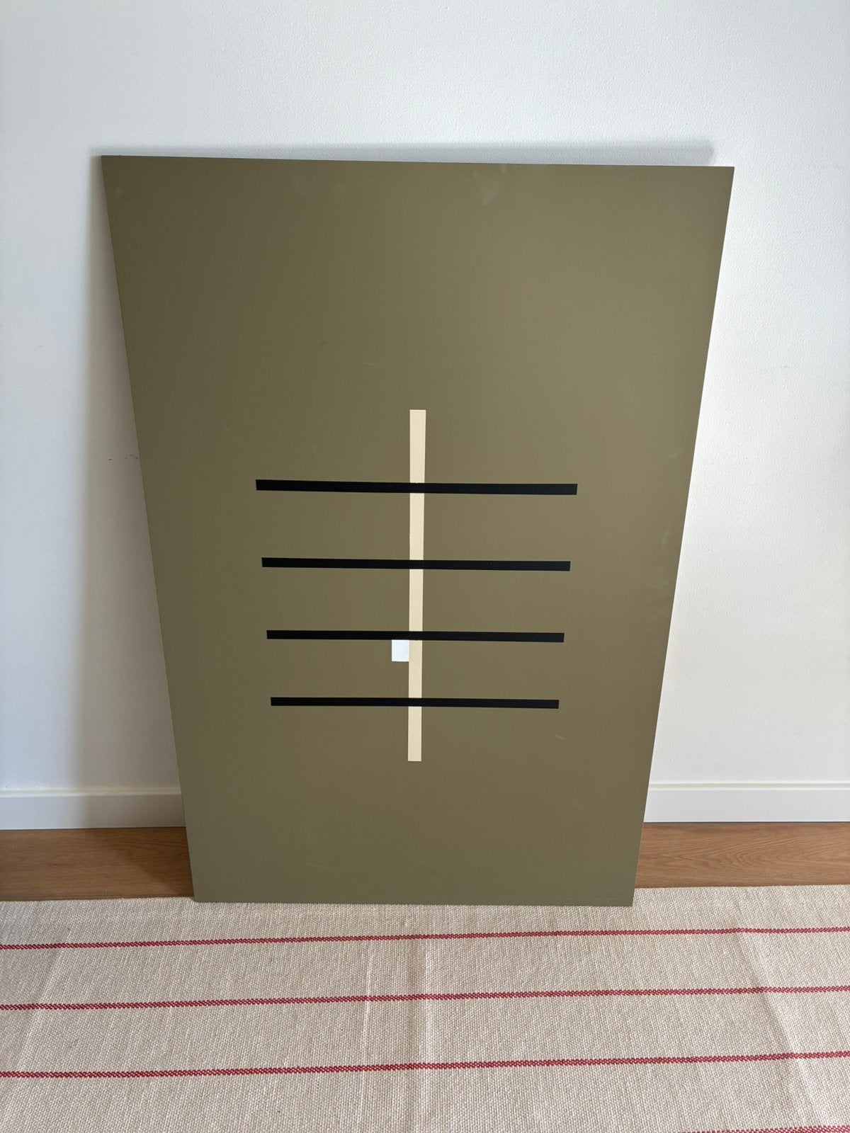 Œuvre abstraite, Enlèvement