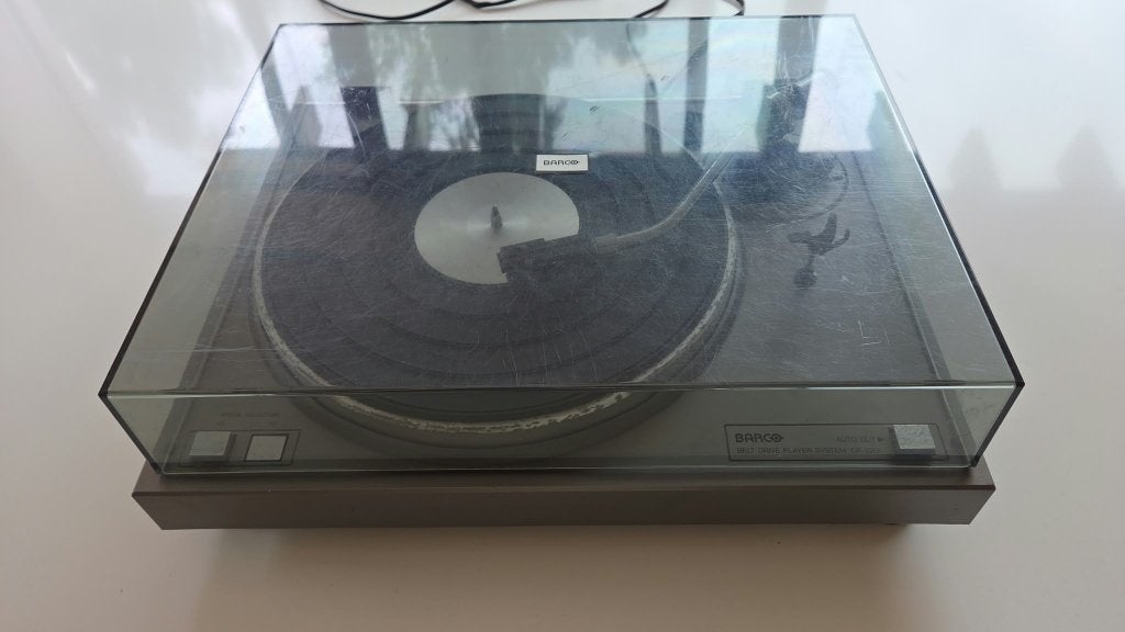 Barco CP2201 vintage platenspeler, TV, Hi-fi & Vidéo, Enlèvement, Utilisé, Tourne-disque, Autres marques