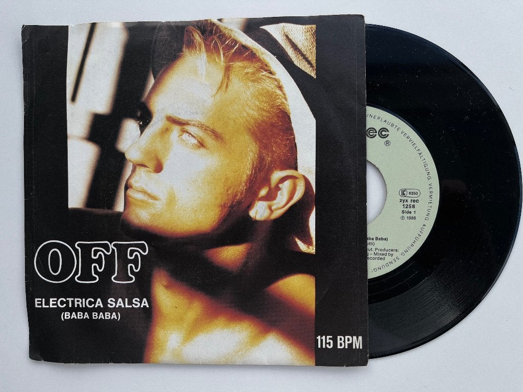 Off vinyl Electrica Salsa single, Ophalen of Verzenden