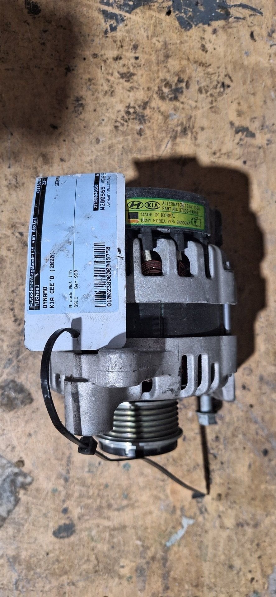 Originele Dynamo Kia Ceed Rio Stonic Hyundai i30 1.0 T-GDi 3, -, Utilisé, Hyundai, -