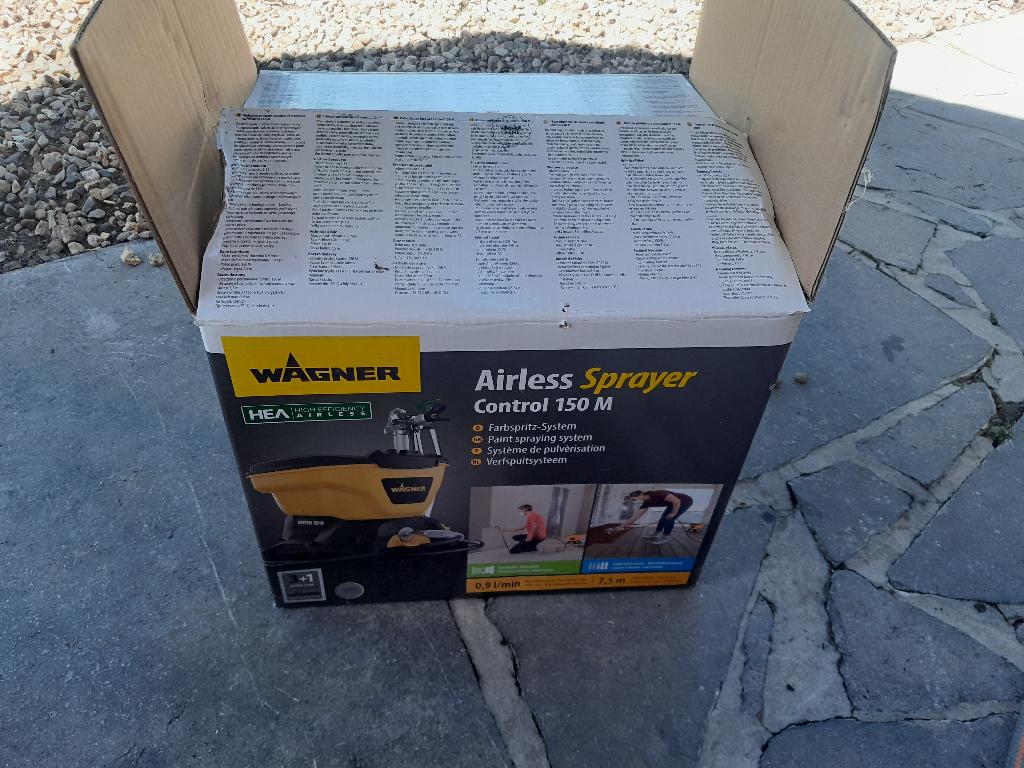 Wagner Control 150 M Airless Sprayer, Ophalen, Nieuw, Verfspuit of Verfpomp