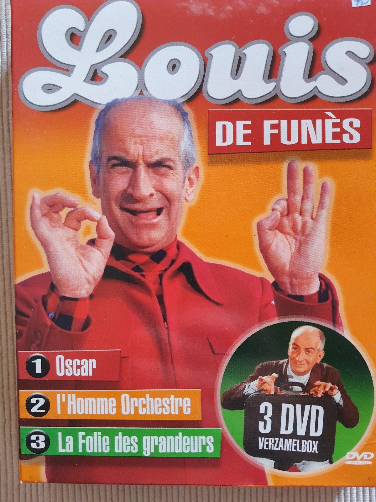Louis de Funès verzamelbox, 1960 tot 1980, Alle leeftijden, Ophalen of Verzenden, Zo goed als nieuw