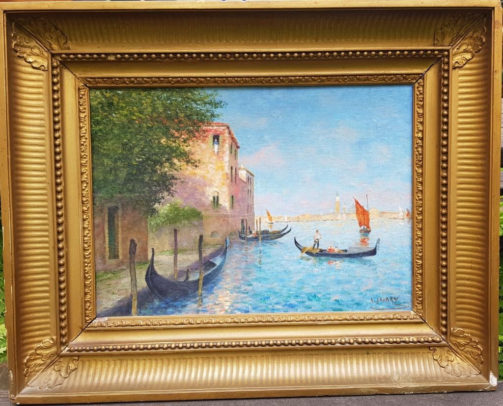 Uitzicht op Venetië, Ophalen