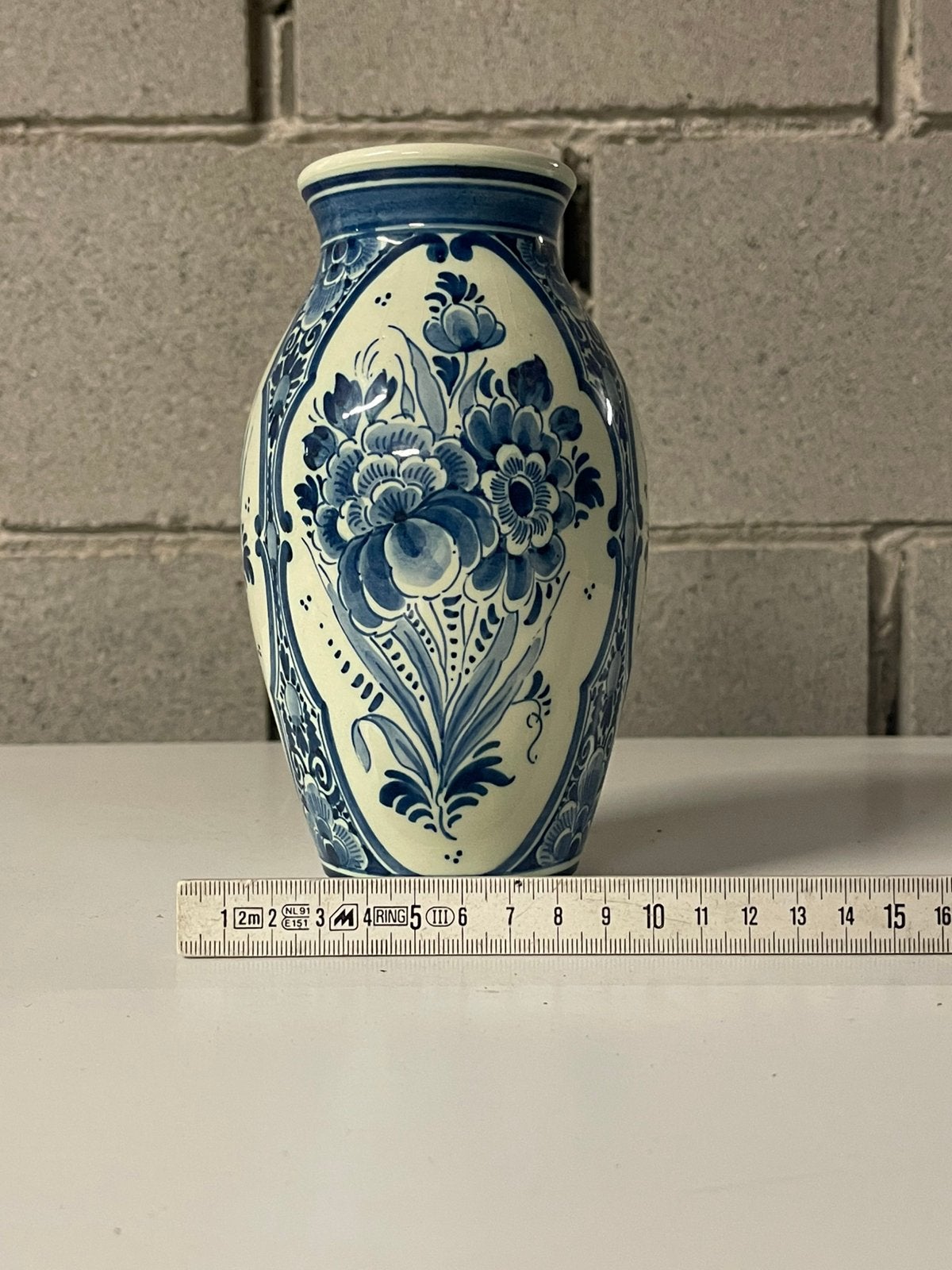 Vaas Delfts blauw, Antiek en Kunst, Ophalen