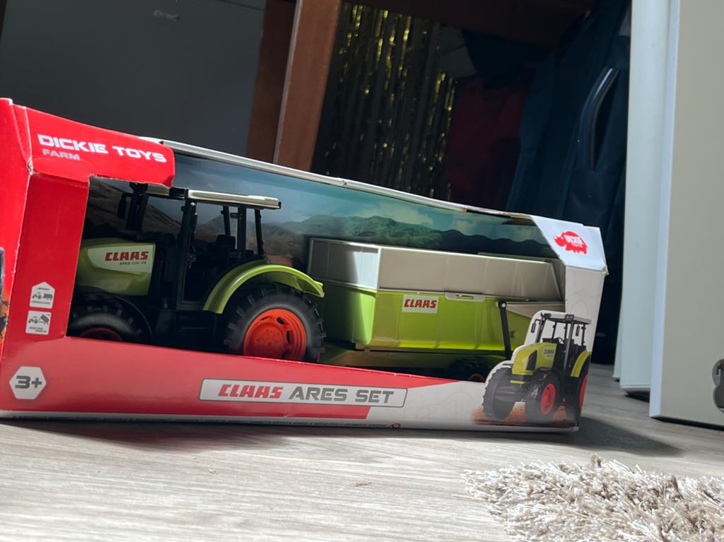Tractor Claas splinternieuw, Kinderen en Baby's, Ophalen of Verzenden, Zo goed als nieuw