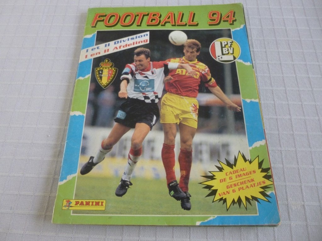 panini :  football 94 album, Ophalen of Verzenden, Gebruikt