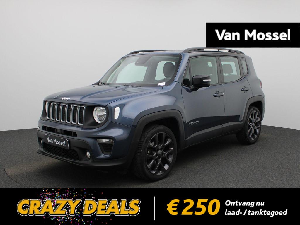 Jeep Renegade 1.5 Turbo T4 130 4x2 MHEV DCT7 Limited PDC A |, Auto's, Jeep, Stof, Gebruikt, 4 cilinders, Blauw