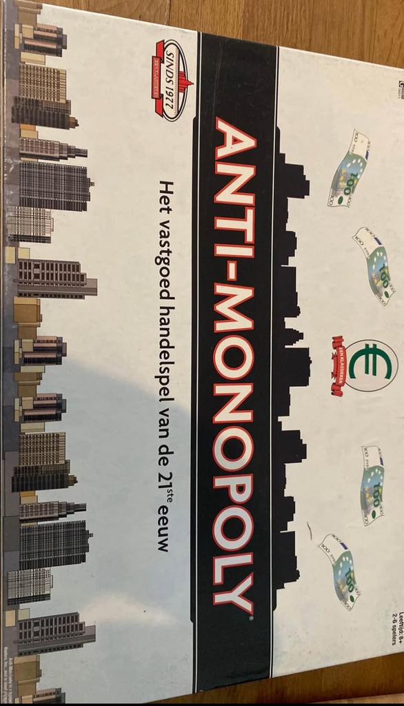 Anti monopoly, Ophalen, Zo goed als nieuw