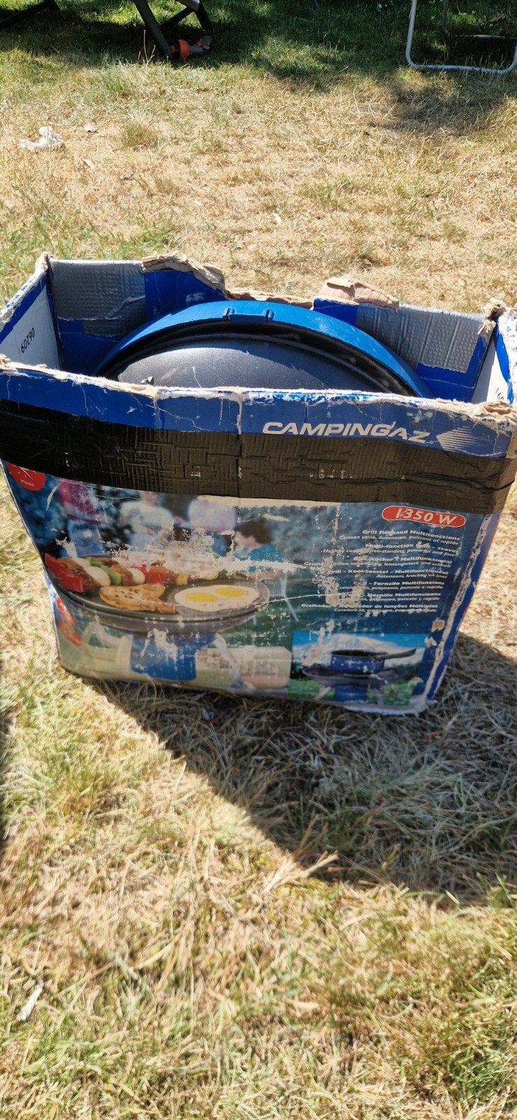 Gasvuurtje grill..., Enlèvement