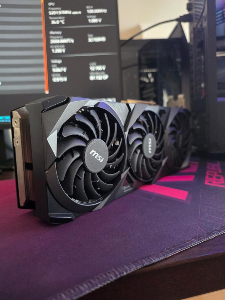 MSI RTX 3080 TI 12GB GPU, Computers en Software, Videokaarten, Ophalen of Verzenden