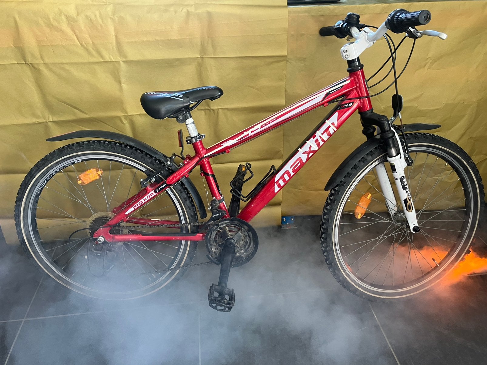 Mountainbike MTB Maxim 24 inch, Fietsen en Brommers, Ophalen, 24 inch of meer, Gebruikt, Staal