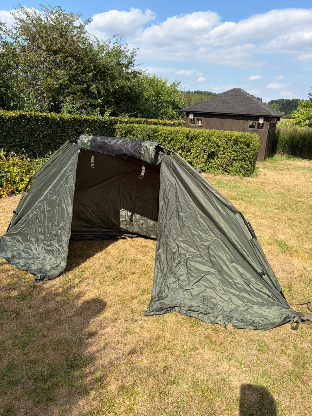 vis tent, Caravans en Kamperen, Tenten, Ophalen, Zo goed als nieuw
