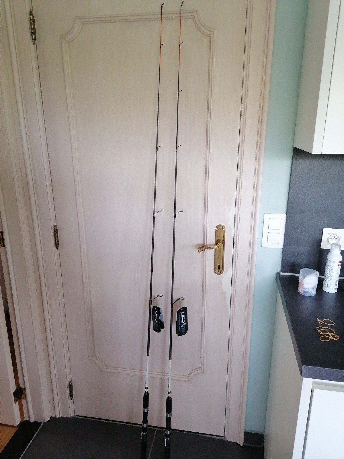 2 x OKUMA CLASSIC SPIN UFR 1.98M. CARBON NIEUW, Watersport en Boten, Hengelsport | Algemeen, Ophalen of Verzenden, Nieuw, Werphengel