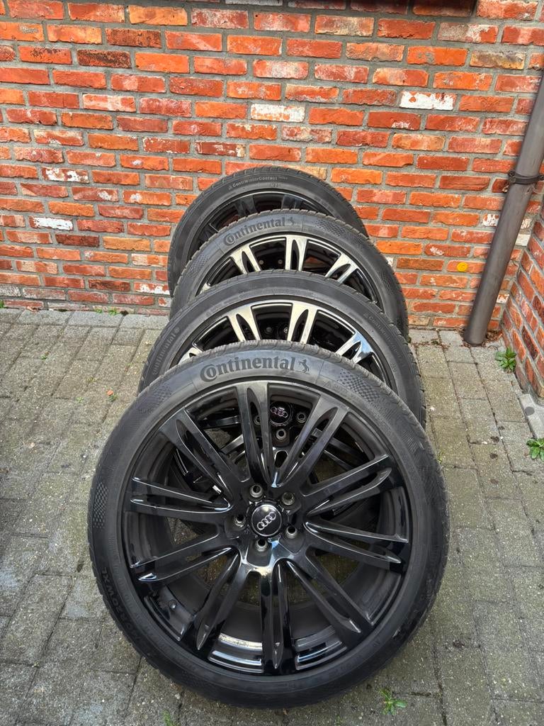 Pneus d'hiver Audi A6 avec jantes noires, Enlèvement