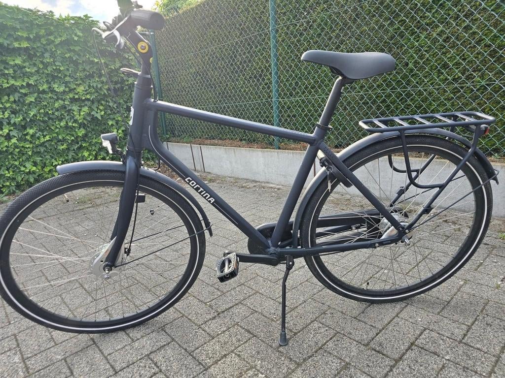 herenfiets cortina, Fietsen en Brommers, Velgrem, Versnellingen, Zo goed als nieuw, Ophalen