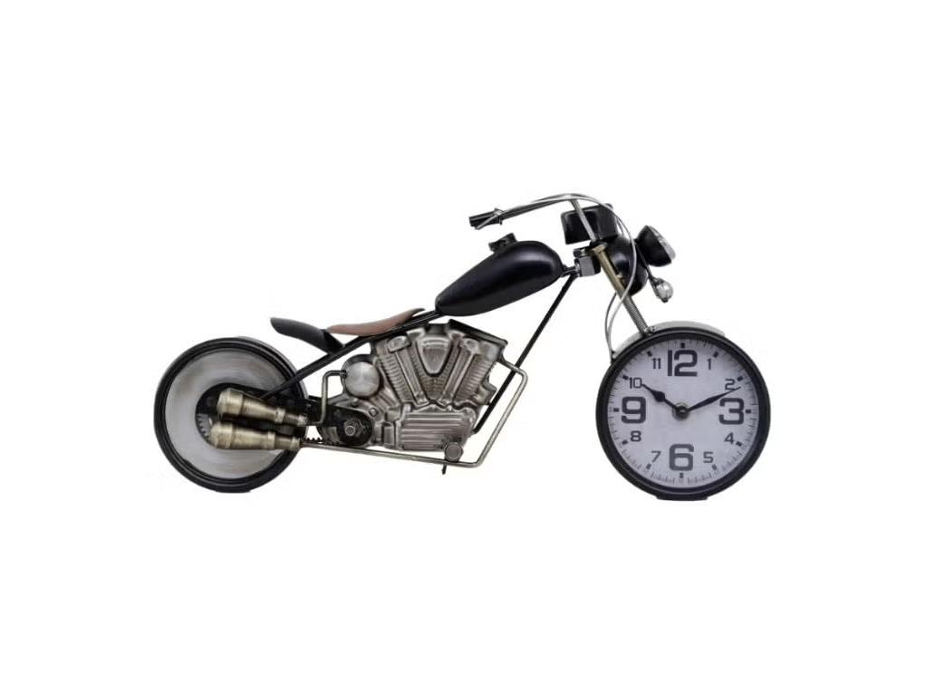 Volt! Tafelklok Motor Zwart – Stoer Design, Antiek en Kunst, Ophalen