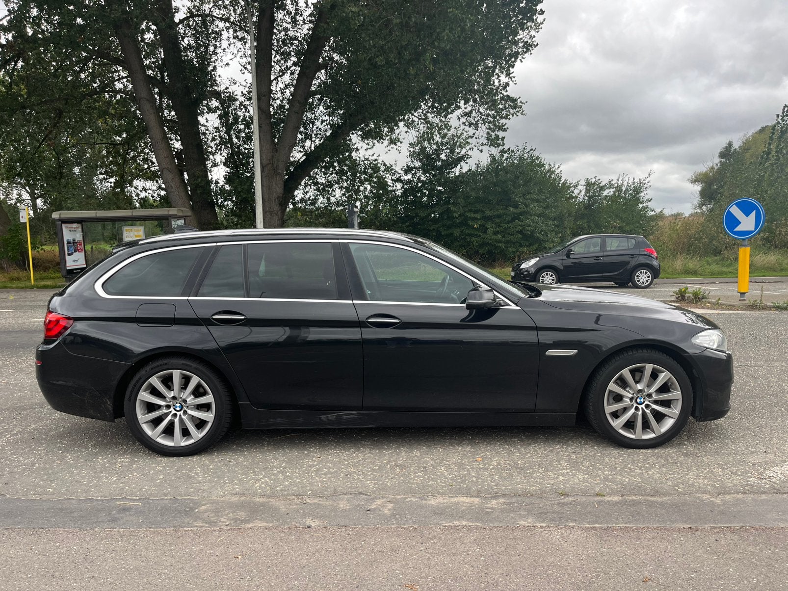 BMW 520D Xdrive 2015/258000 km/Automaat, Cuir, Euro 6, Entreprise, Capteur de lumière