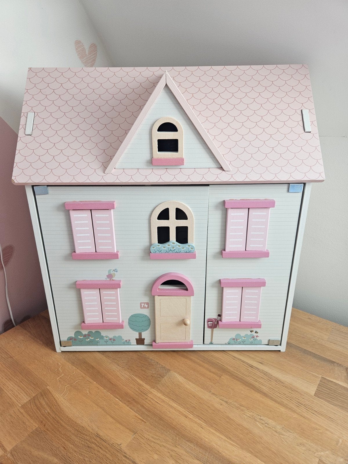 Little Dutch Houten Poppenhuis | Roze | Vaste prijs, Enlèvement, Maison de poupées