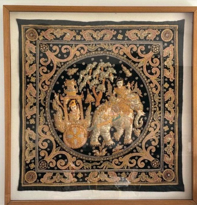 TAPISSERIE ANCIENNE, Enlèvement