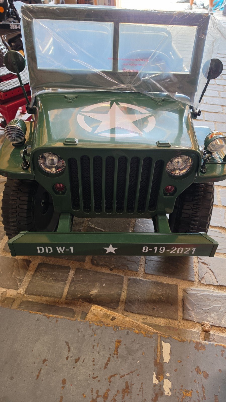 Jeep Matcha 4x4 1 place Willys Electric pour enfants